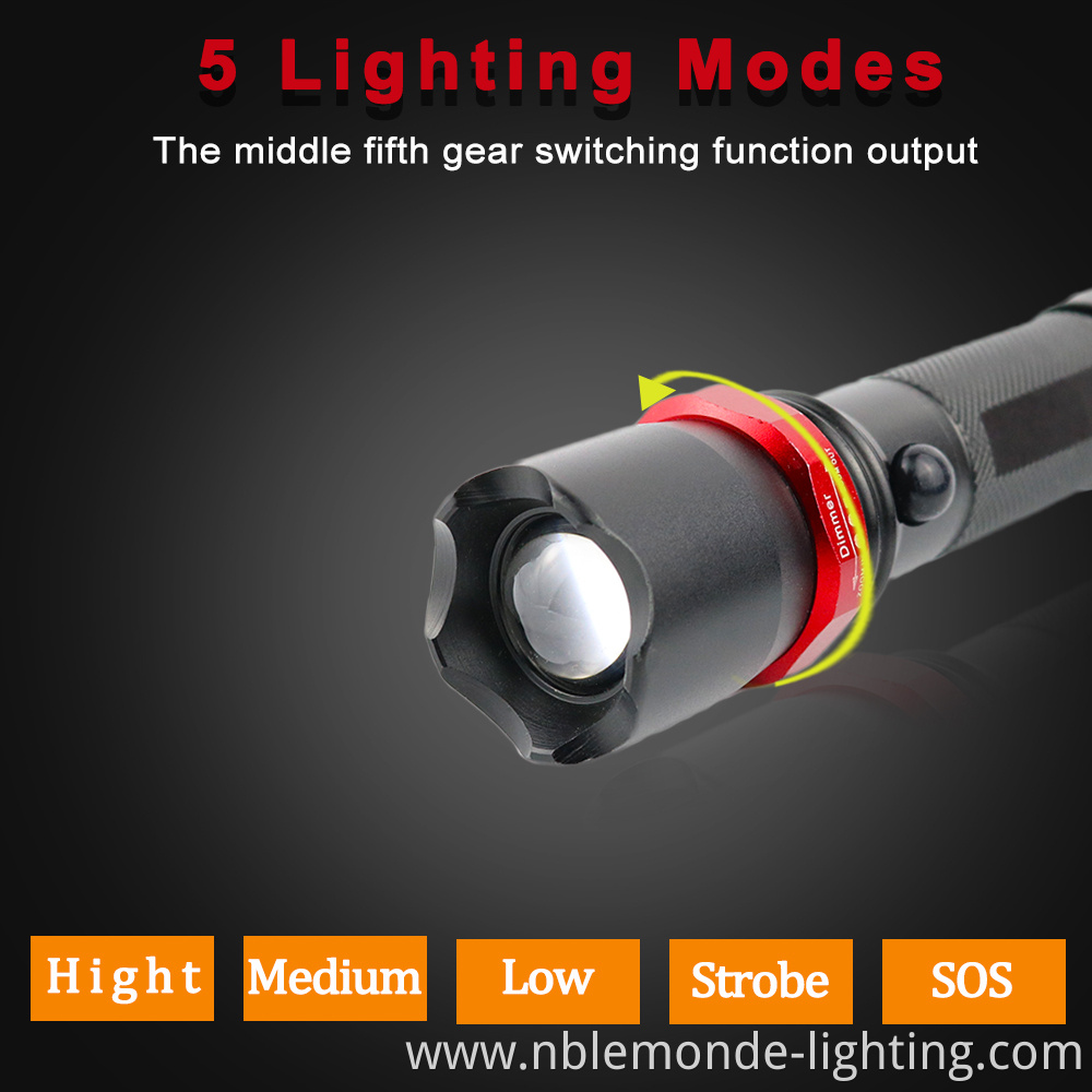 Waterproof LED Flashlight